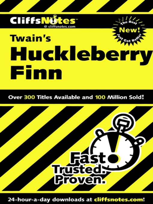 Title details for CliffsNotes on Twain's The Adventures of Huckleberry Finn by Robert Bruce - Available